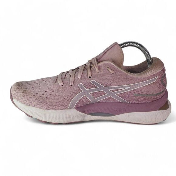 Asics Gel- Nimbus 24 Barely Rose Performance Running Shoes 1012B201 Women's 9.5 - Picture 6 of 12